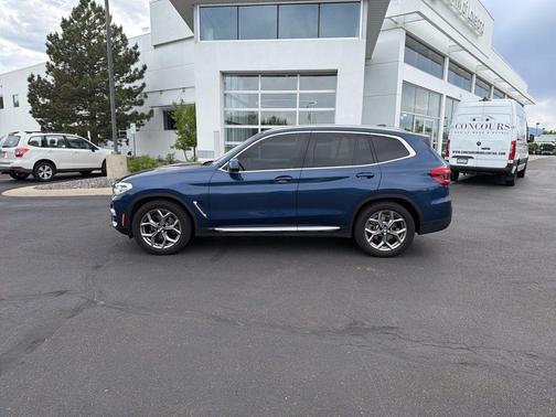 Phytonic Blue Metallic 2021 BMW X3 xDrive30i