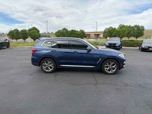 Phytonic Blue Metallic 2021 BMW X3 xDrive30i