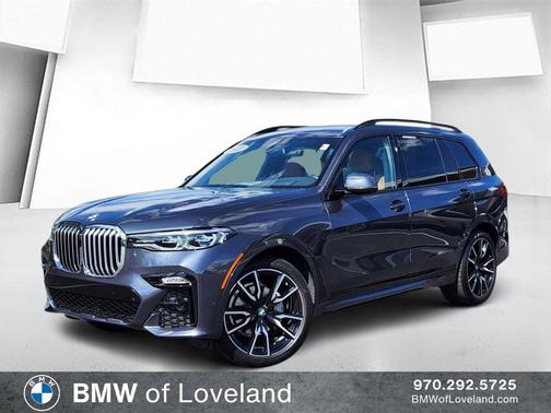 Arctic Grey Metallic 2022 BMW X7 xDrive40i