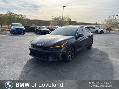 Aurora Black Pearl 2025 Kia K5 GT-Line