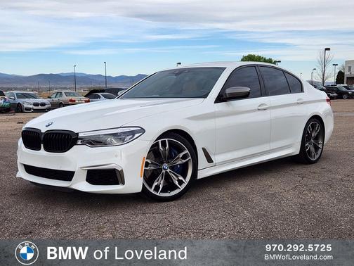 Alpine White 2020 BMW M550 i Xdrive