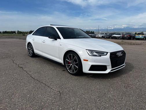 White 2018 Audi A4 2.0T Premium Plus