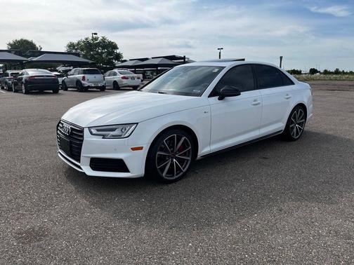White 2018 Audi A4 2.0T Premium Plus