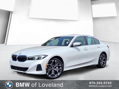 White Metallic 2025 BMW 330 xDrive