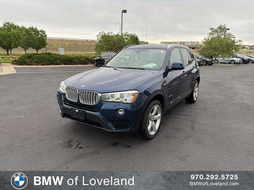 Deep Sea Blue Metallic 2017 BMW X3 xDrive28i