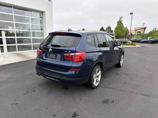 Deep Sea Blue Metallic 2017 BMW X3 xDrive28i
