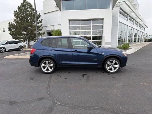 Deep Sea Blue Metallic 2017 BMW X3 xDrive28i