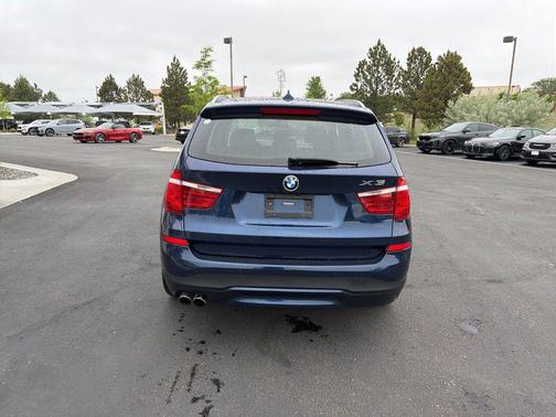 Deep Sea Blue Metallic 2017 BMW X3 xDrive28i