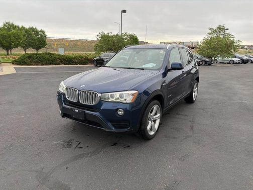 Deep Sea Blue Metallic 2017 BMW X3 xDrive28i