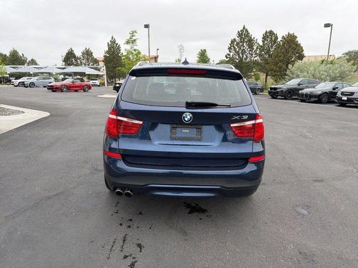 Deep Sea Blue Metallic 2017 BMW X3 xDrive28i