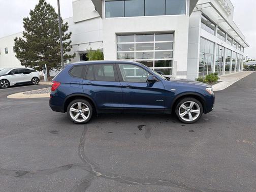 Deep Sea Blue Metallic 2017 BMW X3 xDrive28i