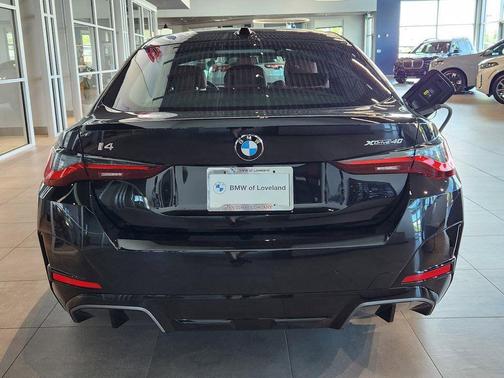 Black Sapphire Metallic 2026 BMW i4 Gran Coupe xDrive40