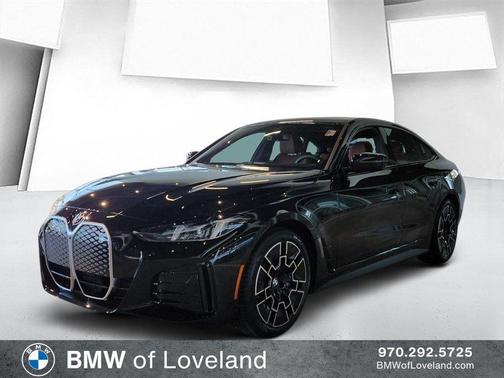 Black Sapphire Metallic 2026 BMW i4 Gran Coupe xDrive40