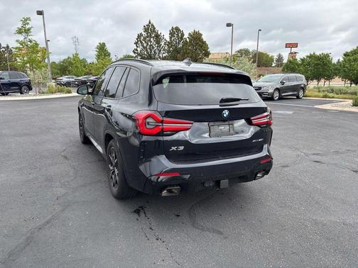 Carbon Black Metallic 2023 BMW X3 xDrive30i