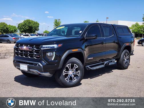 Onyx Black 2023 GMC Canyon AT4