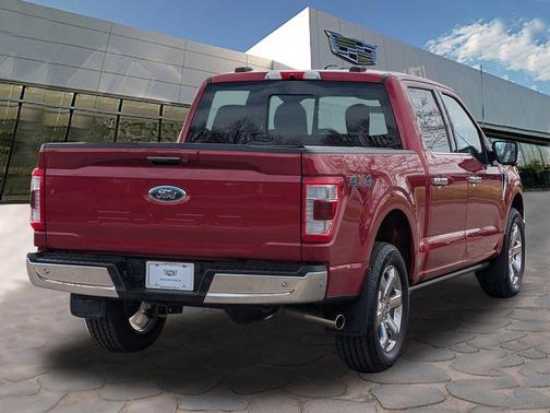 Rapid Red Metallic Tinted Clearcoat 2022 Ford F-150 Lariat