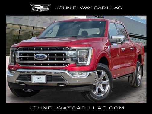Rapid Red Metallic Tinted Clearcoat 2022 Ford F-150 Lariat