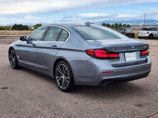 Bluestone Metallic 2021 BMW 540 xDrive