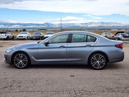 Bluestone Metallic 2021 BMW 540 xDrive