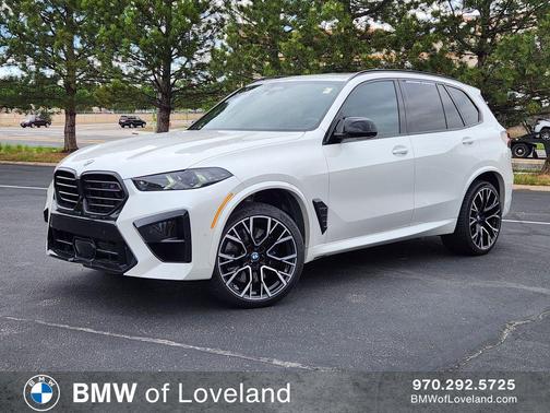 Mineral White Metallic 2025 BMW X5 M Base