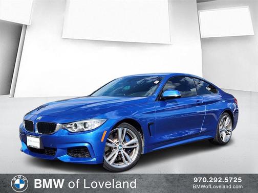Estoril Blue Metallic 2014 BMW 435 i xDrive