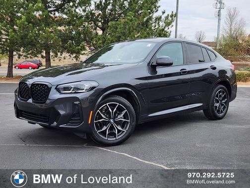 Dark Graphite Metallic 2025 BMW X4 xDrive30i