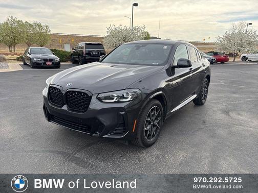 Dark Graphite Metallic 2025 BMW X4 xDrive30i