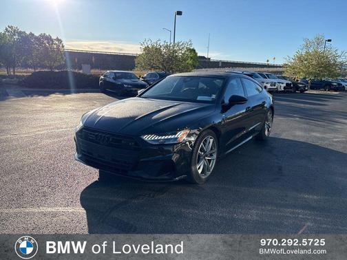 Mythos Black Metallic 2023 Audi A7 Prestige 55 TFSI quattro S tronic