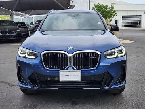 Phytonic Blue Metallic 2024 BMW X3 M40i