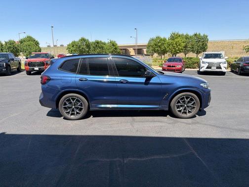 Phytonic Blue Metallic 2024 BMW X3 M40i