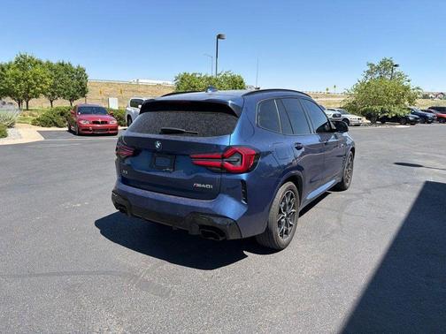 Phytonic Blue Metallic 2024 BMW X3 M40i