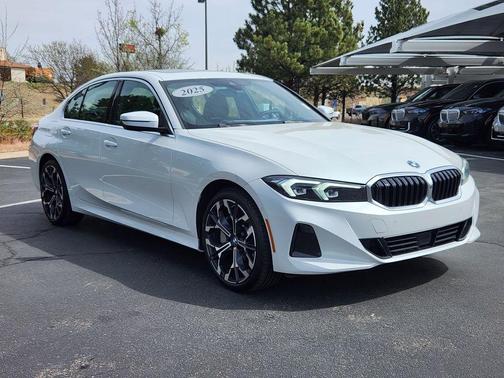 White Metallic 2025 BMW 330 xDrive