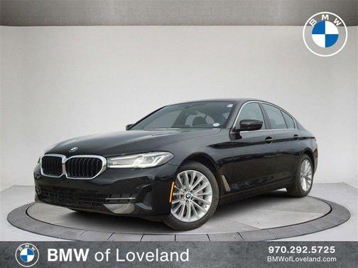 Black Sapphire Metallic 2023 BMW 530 i xDrive