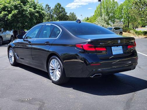 Black Sapphire Metallic 2023 BMW 530 i xDrive