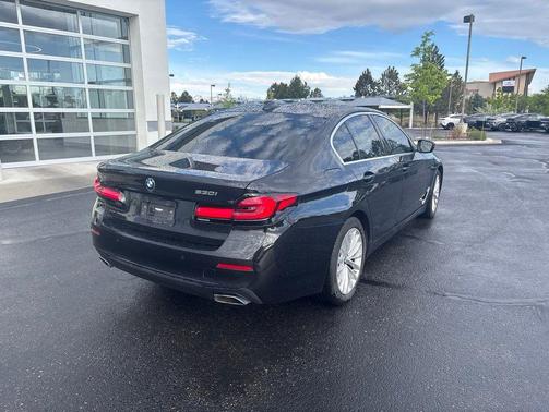 Black Sapphire Metallic 2023 BMW 530 i xDrive