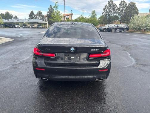 Black Sapphire Metallic 2023 BMW 530 i xDrive