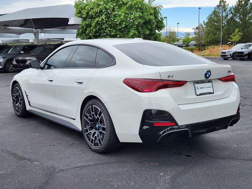 Alpine White 2025 BMW i4 Gran Coupe M50