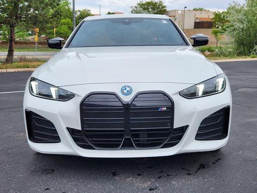Alpine White 2025 BMW i4 Gran Coupe M50