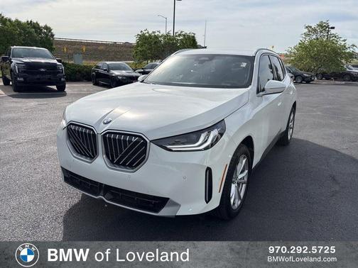 Alpine White 2025 BMW X3 30 xDrive
