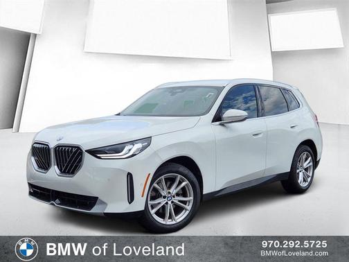 Alpine White 2025 BMW X3 30 xDrive