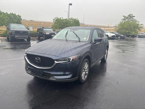 Deep Crystal Blue Mica 2020 Mazda CX-5 Grand Touring Reserve