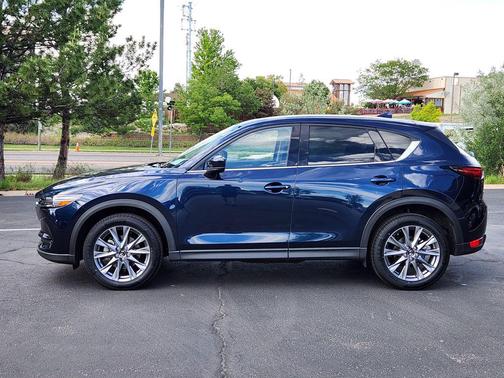 Deep Crystal Blue Mica 2020 Mazda CX-5 Grand Touring Reserve