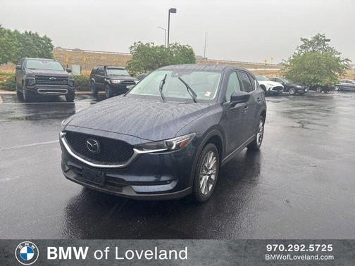 Deep Crystal Blue Mica 2020 Mazda CX-5 Grand Touring Reserve