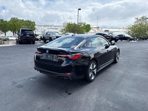 Black Sapphire Metallic 2023 BMW i4 Gran Coupe eDrive35