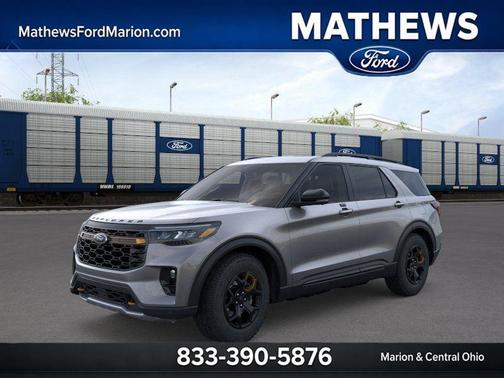 Carbonized Gray 2026 Ford Explorer Tremor
