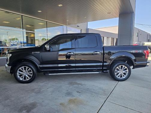 Shadow Black 2016 Ford F-150 Lariat
