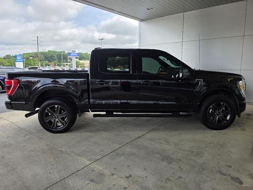 Agate Black Metallic 2021 Ford F-150 XLT