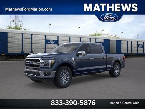 Antimatter Blue Metallic 2026 Ford F-150 Lariat