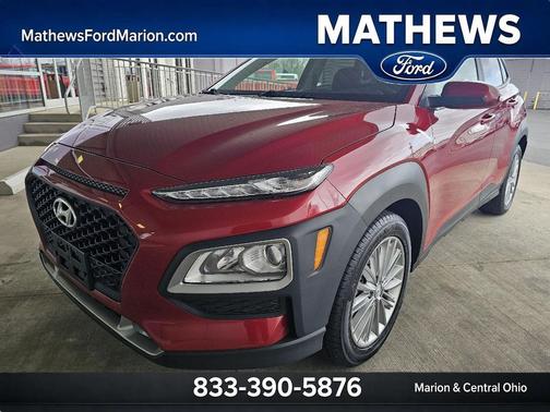 Pulse Red 2021 Hyundai KONA SEL Plus