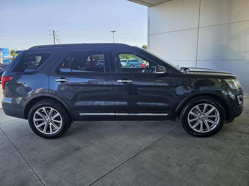 Shadow Black 2017 Ford Explorer Limited